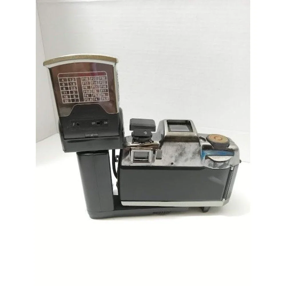 Olympia Advanced Camera EL1124 35mm Retractable Flash Untested Parts